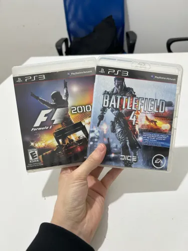 Lote jogos Ps3 Battlefield 4 e Formula 1 2010 Playstation 3