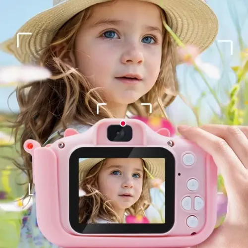 Camera Infantil Instantânea Digital Máquina Hd Multifuncional Vídeos Fotográfica E Jogos I