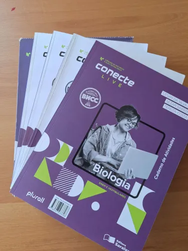 Livros Biologia Plurall Conecte Live
