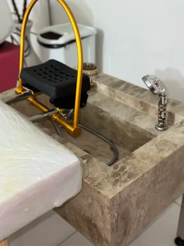 Cuba pra Head spa com maca e aro 