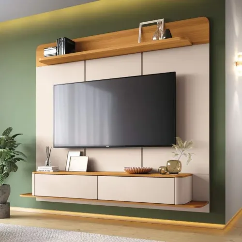 Sala painel bancada