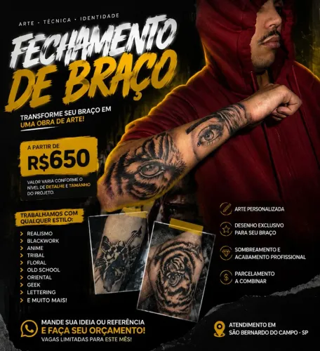 Promoção Qualquer Desenho (650$ Promocional)