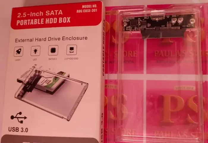 Case para HD 2,5" notebook PS3