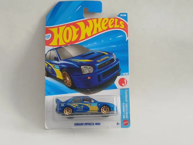 Miniatura Hot wheels - Subaru Impreza WRX - 1/64