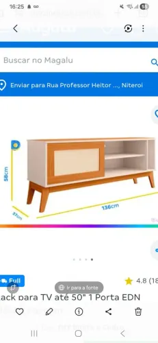 Rack para TV excelente estado.