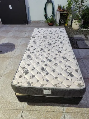 Cama box solteiro Ortobom
