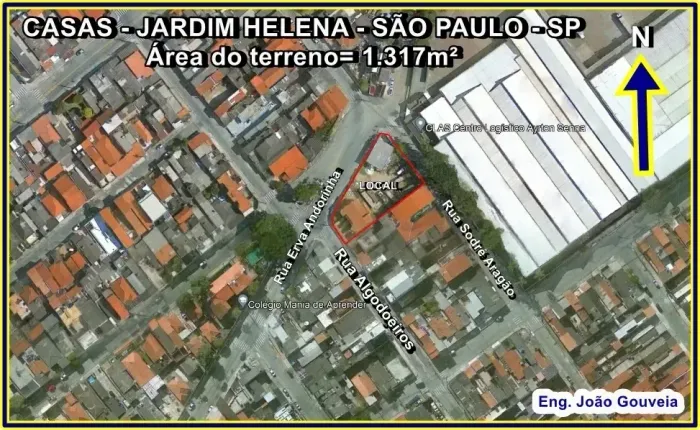 EXCELENTE ÁREA NO JD HELENA COM 1.317M2 PRONTA PARA INVESTIMENTO