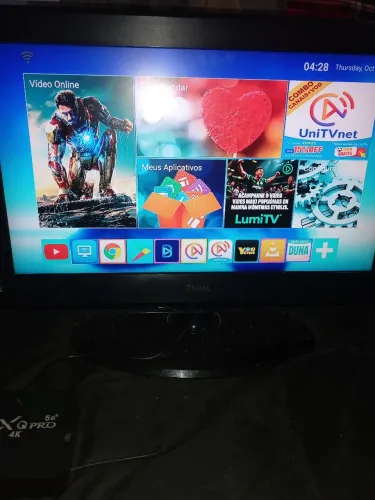TV Philco 24 polegadas com box 5G