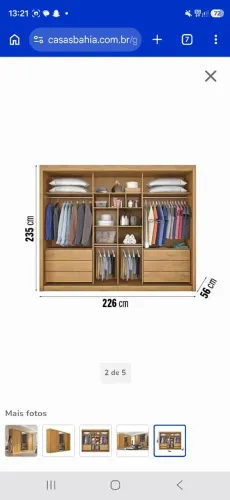 Guarda Roupa Casal Novo!!
