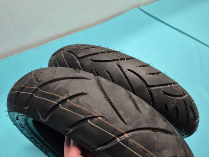 Jogo de pneus dunlop scoot smart xmax