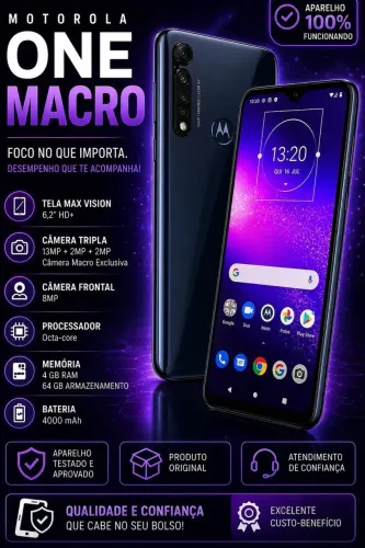 MOTOROLA ONE MACRO