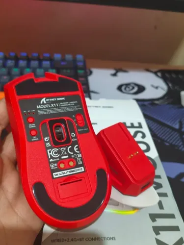 Mouse X11 Attack Shark Original (Na caixa)