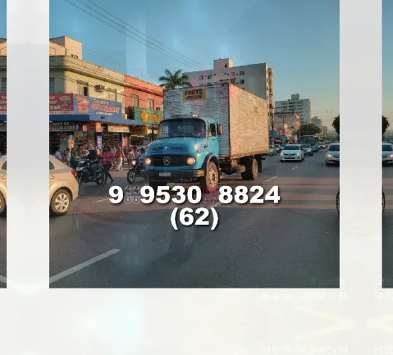 Frete) Mudanças + Transporte de Cargas + Carreto em Goianira!