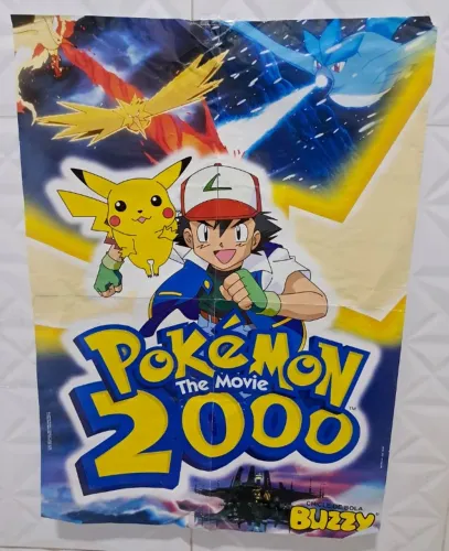 Pôster de Figurinhas Pokémon The Movie 2000 Buzzy (Não Finalizado)