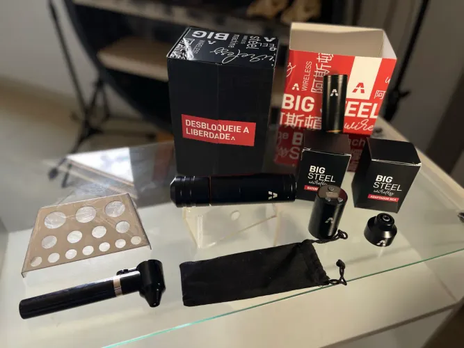 Maquina de tatuagem Big Steel | Kit completo