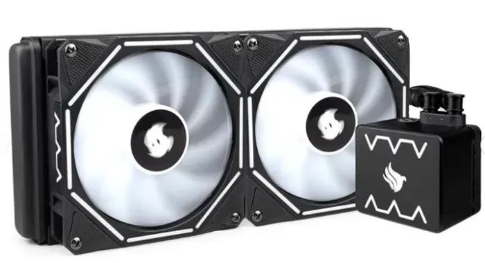 Water Cooler Pichau Gaming Aqua 240 Led Branco, PGAQ-01-240
