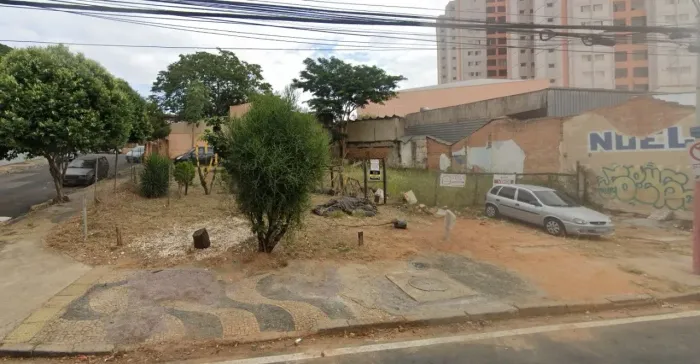 Terreno comercial avenida abolição venda 270 metros Ponte Preta - Campinas - SP