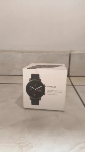 Smartwatch Ticwatch E3 (Wear OS) - Completo na Caixa / Estado de Novo