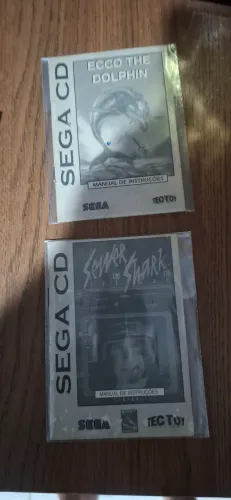 Manuais de jogos diversos nintendo, sega, sony