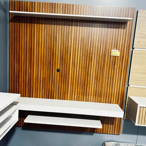 Painel com pintura 3d com ótimo espaço para sua tv até 55 polegadas ?