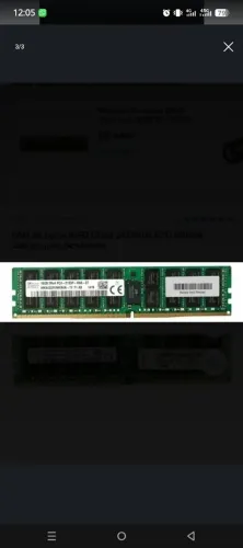 Memória DDR4 x99 16gb