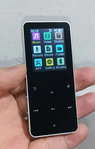 Aparelho Mp3 mp4 music player Bluetooth 128gb