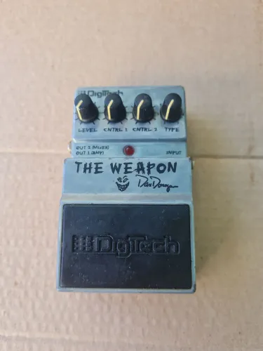 Pedal de guitarra digitech the weapon dan donegan