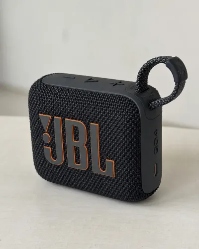 Jbl Caixa De Som Go 4 Black À Prova D'água Jblgo4blk Cor Preto