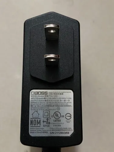 Fonte Original Boss PSA-120S - Excelente Estado
