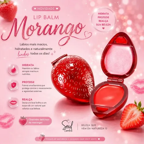 Lip Balm Moranguinho