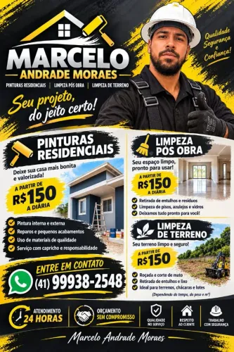 Pinturas especiais.