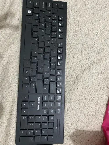 Teclado e mouse multilaser