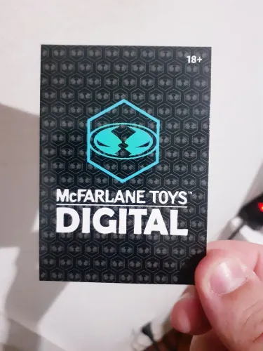 McFarlane Toys - Card com pin não utilizado