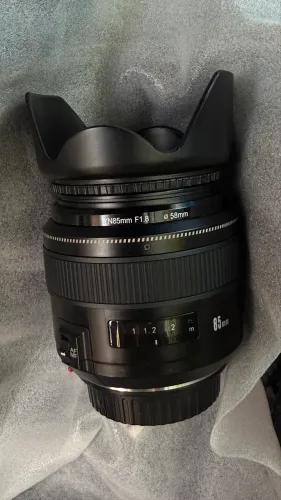 Lente 85mm Cânon