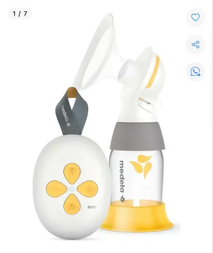 Bomba Elétrica Extrator de Leite Materno Solo - Medela