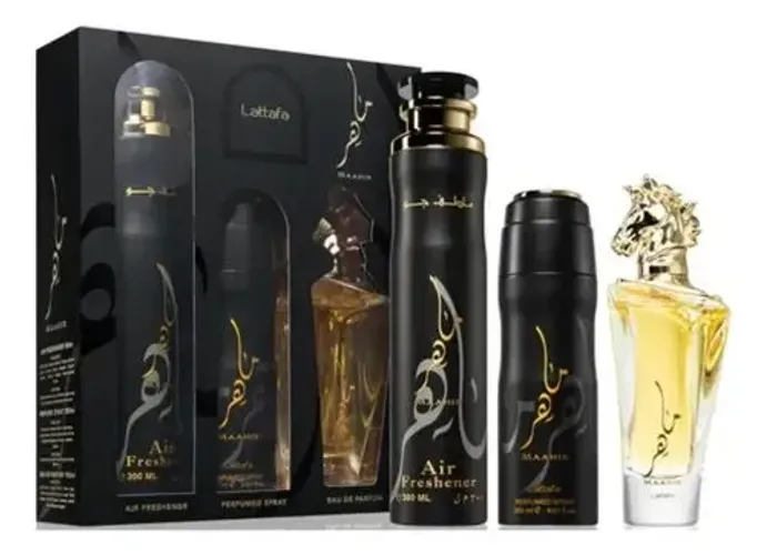 Kit Perfume Lattafa Maahir - ORIGINAL