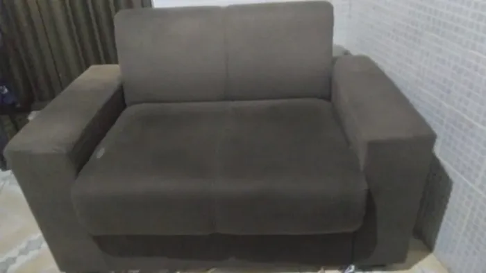 conjunto de sofá 03 e 02 lugares 