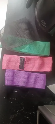 Kit elástico mini bend exercícios