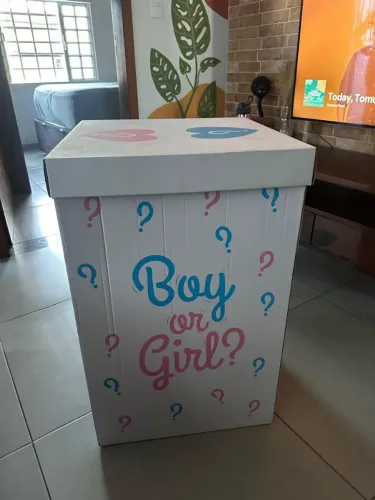 Caixa Chá Revelação (Menino ou Menina)