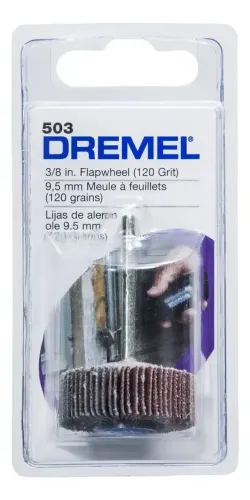 Roda De Lixa 503 3/8 Dremel Quantidade de cascalhos 120