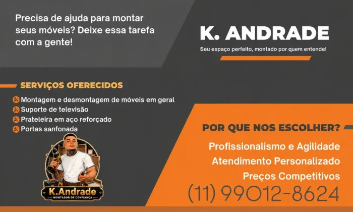 MONTADOR DE MOVEIS PROFISSIONAL