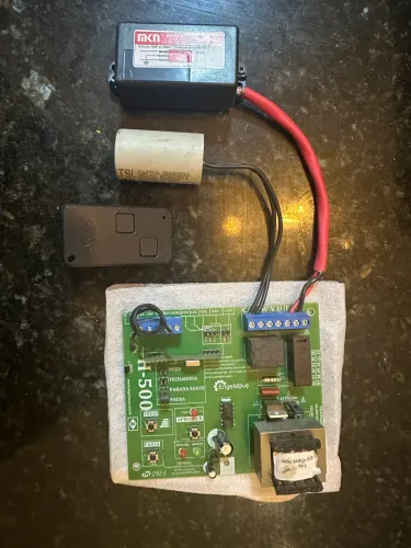 Placa de Comando EngeMove H-500 + Módulo Anti-Surtos MKN + Capacitor + Controle