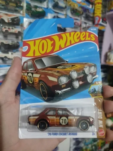 HOT WHEELS '70 FORD ESCORT RS1600 1:64
