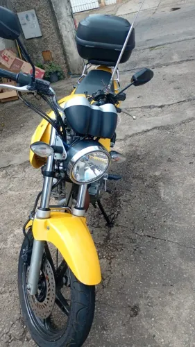 HONDA CBX 250 Twister  2008 Amarela  - Conservada