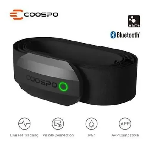 Monitor Cardíaco Coospo H808S Cinta Cardíaca Garmin