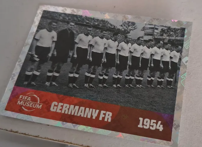Figurinha da Copa Alemanha Germany FR 1954 FWC 11