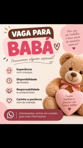 Vaga de emprego 