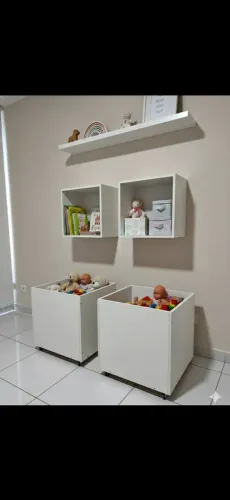 Kit organizador em MDF
