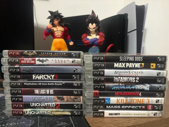 Lote 18 jogos ps3 completos em perfeito estado