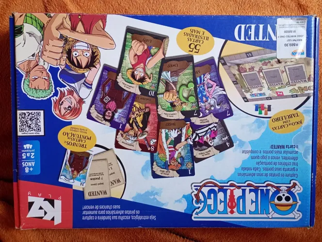 Jogo tabuleiro One Piece: Wanted (Elka)